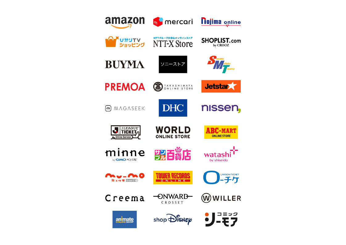 ネットのお店の一例