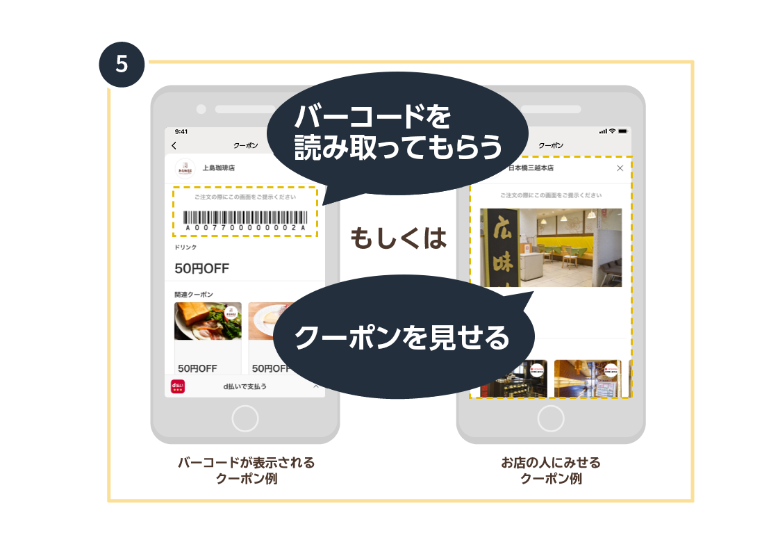 おさらいしよう！ クーポンの基本的な使い方