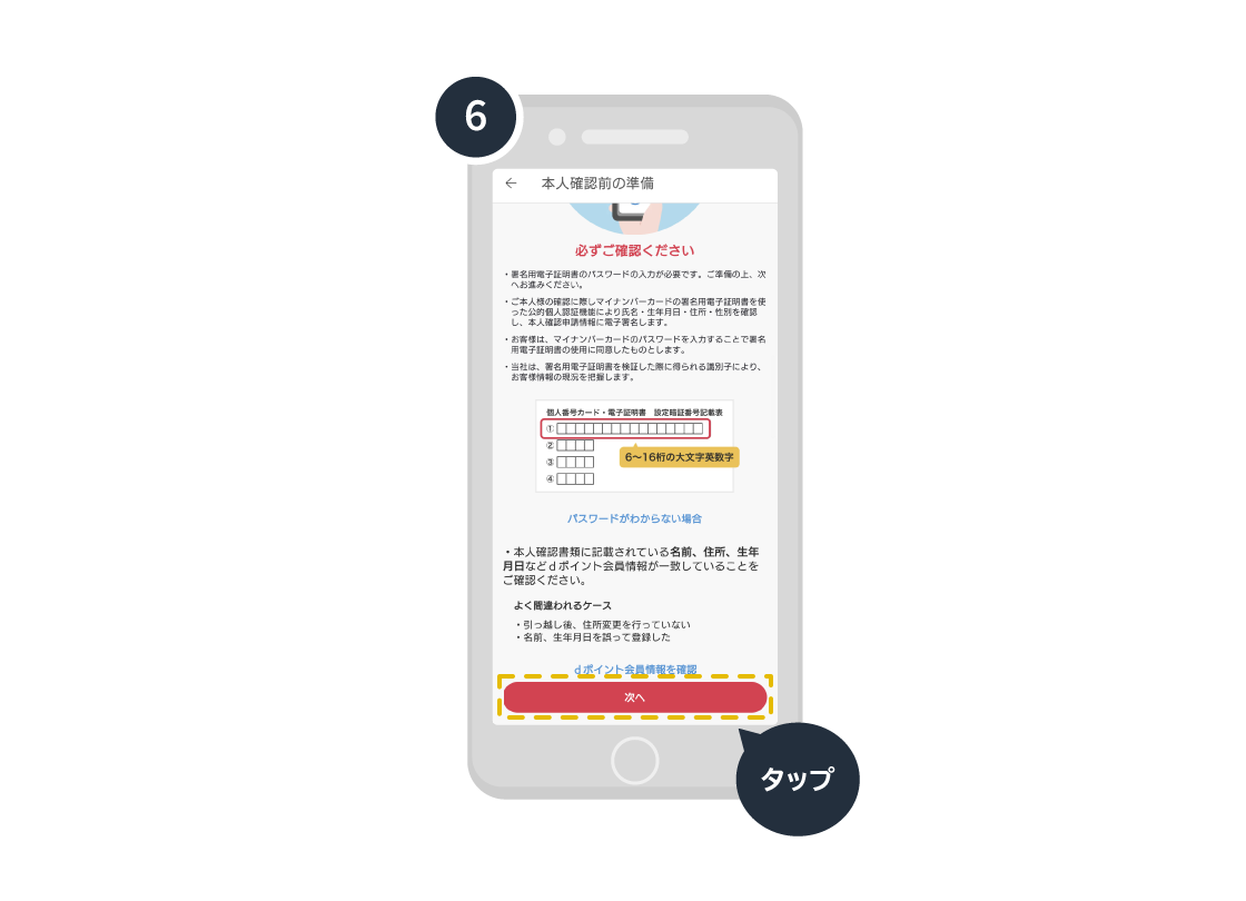 かんたん本人確認 実施方法